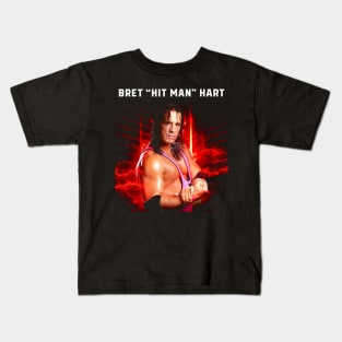 Bret Hitman Hart Kids T-Shirt